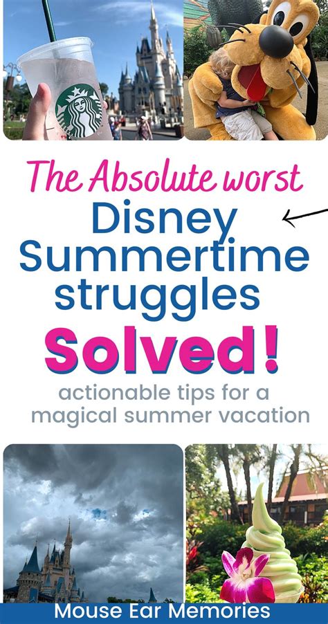 Heat Crowds Humidity How To Survive The Summer At Disney In