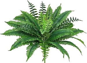 Amazon Alkmaar Inch Artificial Boston Fern Plants Bushes No