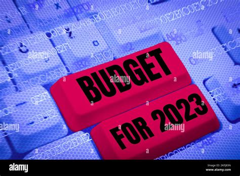 Inspiration Showing Sign Budget For 2023 Conceptual Photo An Written