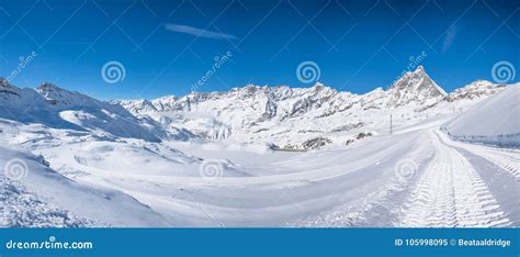 Italian Alps in the winter stock image. Image of background - 105998095