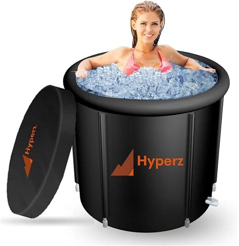 Hyperz Tina para Baño de Hielo Tina Portátil para Adultos Inmersión