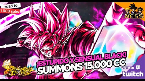 Dragon Ball Legends All In Por Ultra Goku Black Rose Summons