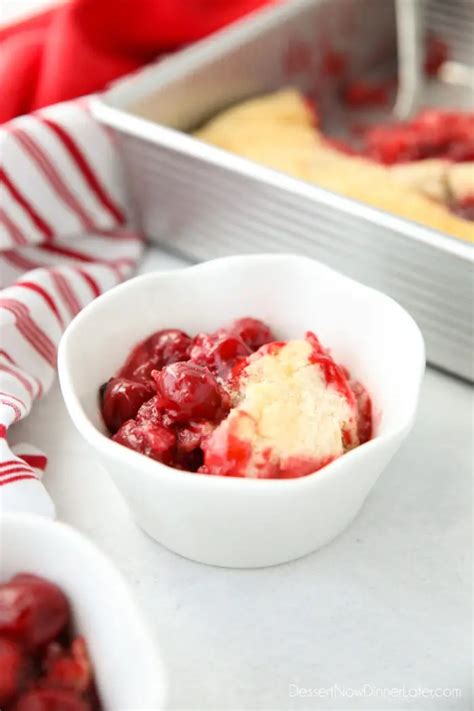 Easy Cherry Cobbler Dessert Now Dinner Later