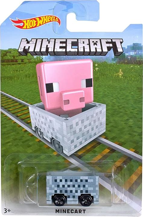 Hot Wheels Minecraft Pig Vehicle By Mattel Amazon Mx Juguetes Y Juegos