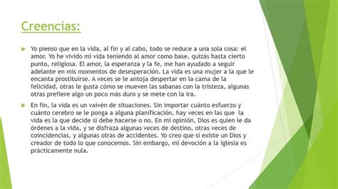 Seminario Proyecto De Vida Creencias