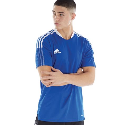 Buy Adidas Mens Tiro 21 Training Jersey Royal Blue