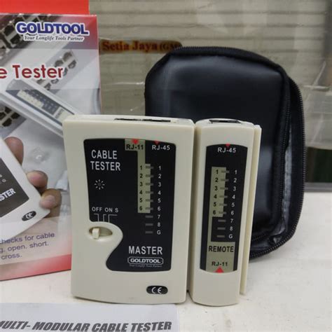 Jual Goldtool TCT 108 Lan Cable Tester RJ11 Dan RJ45 Jakarta Barat