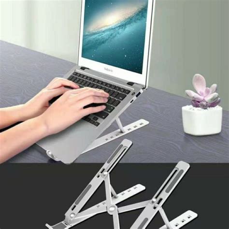 Jual Holder Laptop Murah Lipat Dudukan Stand Laptop Stand Holder P