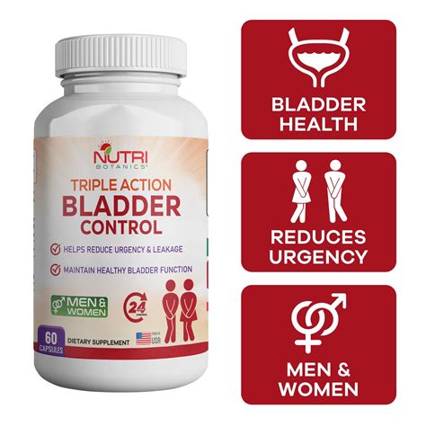 Nutri Botanics Bladder Control Supplement Reduce Urgency Ntuc Fairprice