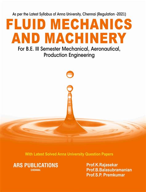 Pdf Ce3391 Fluid Mechanics And Machinery Fm Books Lecture Notes 2