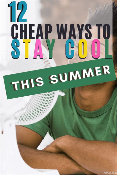 12 Incredible Cheap Ways To Stay Cool This Summer