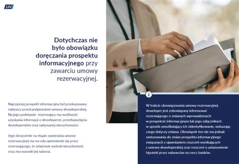 Prospekt Informacyjny W Nowej Ustawie Deweloperskiej Kancelaria