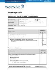 Bsbmgt Mkg Ns Task Docx Marking Guide Assessment Task