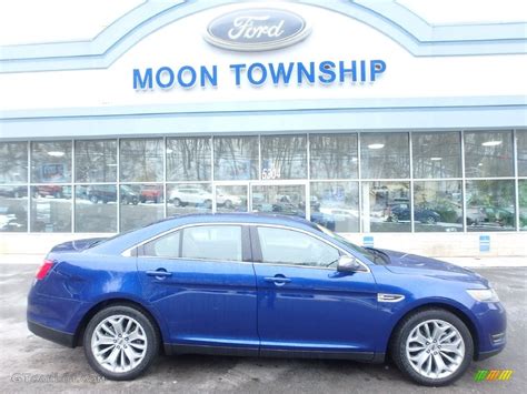 2015 Deep Impact Blue Metallic Ford Taurus Limited 110275983 Photo 21