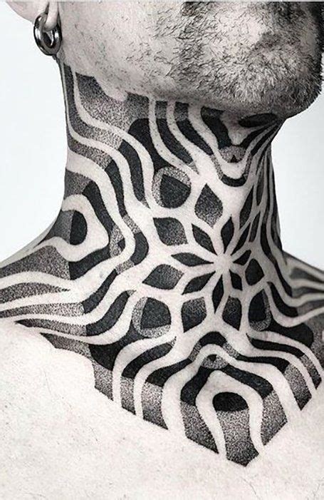 coolest neck tattoos  men neck tattoo  guys full neck