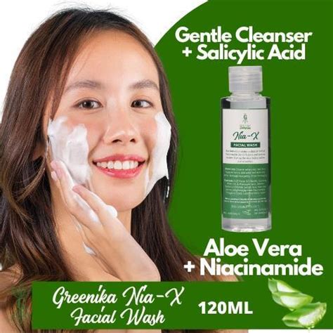 [ Niacinamide Salicylic Acid ] Greenika Nia X Facial Wash Deep Gentle