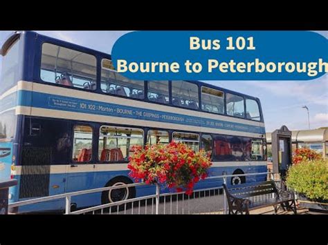 Delaine Buses Bourne Peterborough Bus 101 From Bourne To