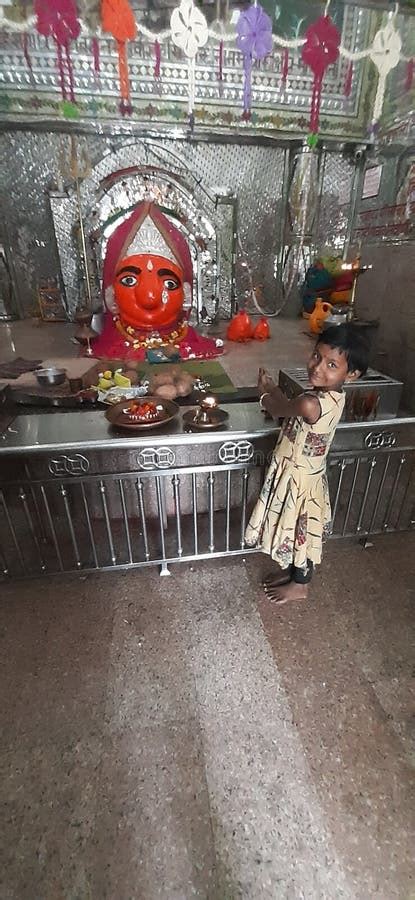 6year Old Girl Child Praying for Jagdamba Mata Editorial Photo - Image ...