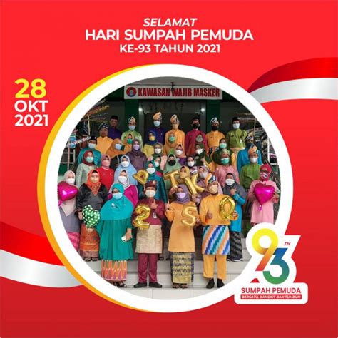 Informasi Peringatan Hari Sumpah Pemuda Ke 93 Tahun 2021 Badan