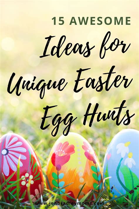 13 Fun And Unique Ideas For Easter Egg Hunts Unique Easter Eggs