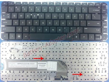 HP Pavilion Envy DV4 5000 DV4 5200 DV4 5300 DV4 5B Keyboard US Black