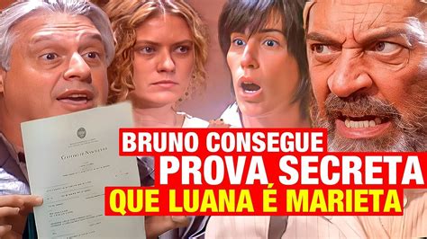 O REI DO GADO Bruno encontra PROVA SECRETA que Luana é Marieta e tira