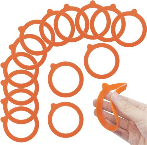 Amazon Silicone Jar Gaskets Replacement Reusable Silicone Seals