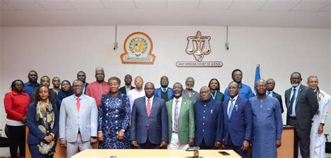 EACJ RECEIVES A DELEGATION FROM ECOWAS COURT OF JUSTICE East African