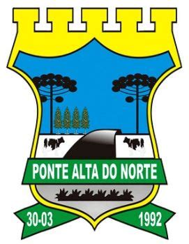 Bras O Do Ponte Alta Do Norte Coat Of Arms Crest Of Ponte Alta Do