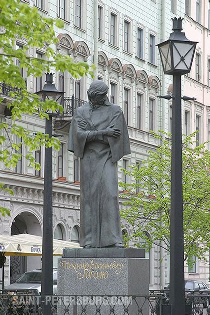 Monument to Writer Nikolai Gogol