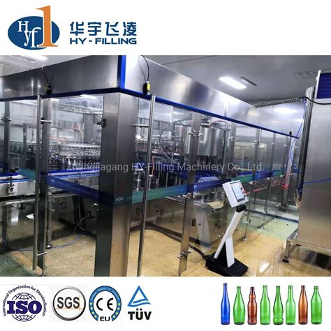 Fully Automatic Bph Bph Glass Bottle Soda Water Sparkling