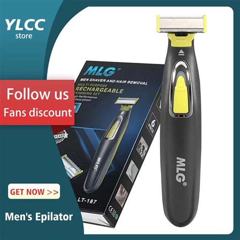 Barbeador elétrico para homens Profissional Barba Trimmer Cordless