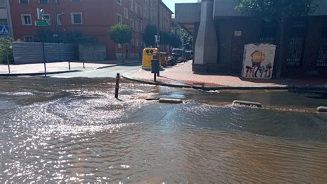 Un Nuevo Revent N En Las Tuber As De Agua Potable Inunda La Zona De La