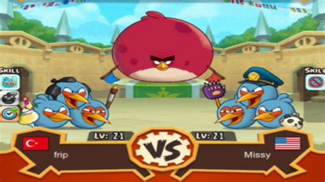 Angry Birds Fight The Blues Master Cup Arena Gameplay Walkthrough