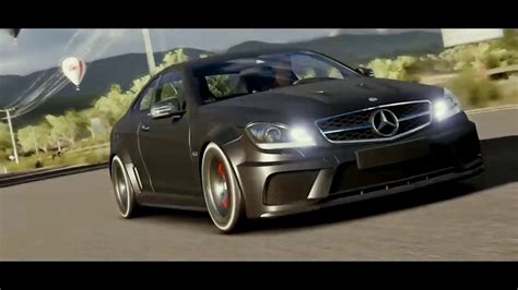 MERCEDES AMG C63 S BLACK EDITION FORZA HORIZON 3 YouTube