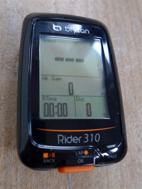 Review Bryton Rider 310 Affordable GPS Tracking Cycle Computer Bikerumor