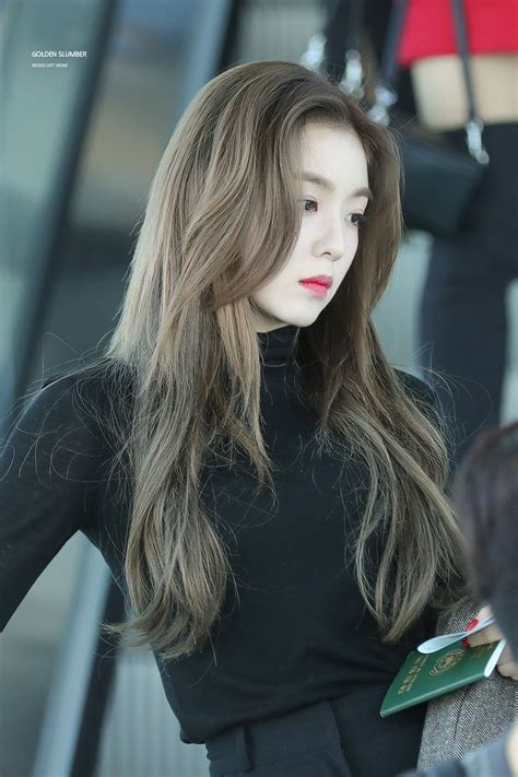 Hourly Irene On Twitter Red Velvet Irene Korean Hair Color Long Hair Styles