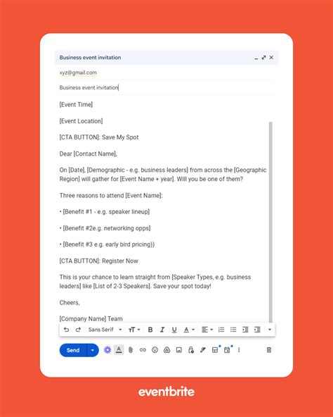 Business Event Invitation Emails 12 Examples And Strategies