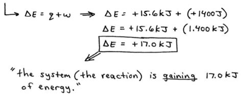 How To Calculate Internal Energy Work And Heat