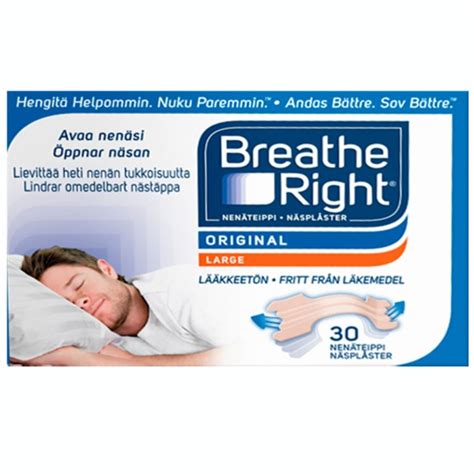 Köp Breathe Right näsplåster Large 30 st på apotea.se