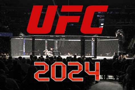 México Encabeza Calendario De Ufc En 2024 Todas Las Funciones Y Fechas