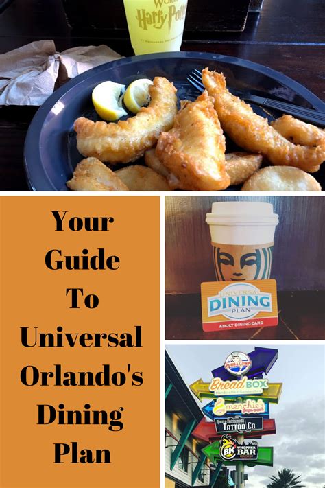 Universal Orlando Dining Plan Guide