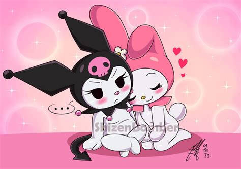 My Melody X Kuromi By Sailorbomber On Deviantart