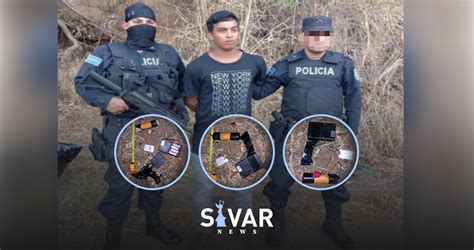 Capturan A Pandillero De La Ms 13 Con Explosivos Que Se Pueden Detonar