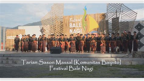 Tarian Sason Massal Komunitas Baipito Festival Bale Nagi YouTube