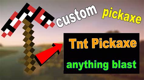 Minecraft But You Can Craft Custom Pickaxe Minecraft But You Can Make