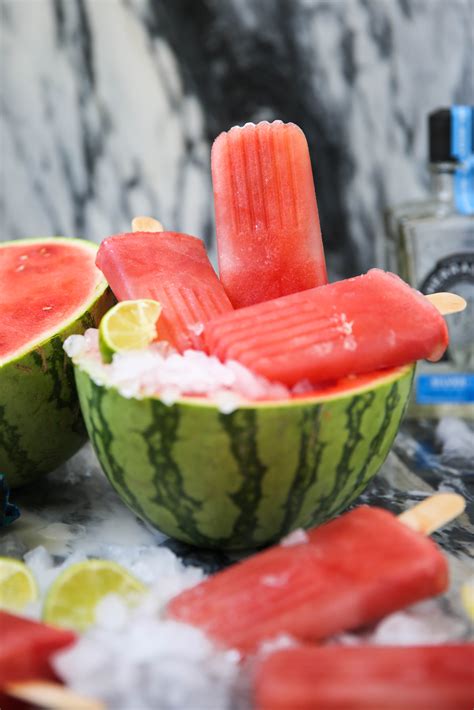 Watermelon Margarita Popsicles Paleomg