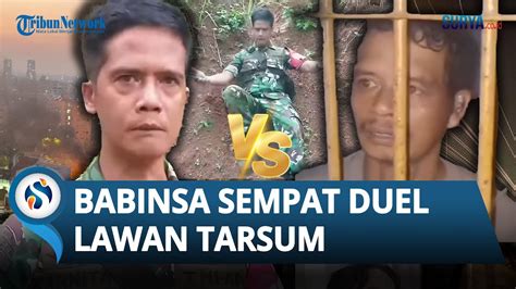 AKSI HEROIK Babinsa Saat Lumpuhkan Pelaku Mutilasi Ciamis Duel Vs