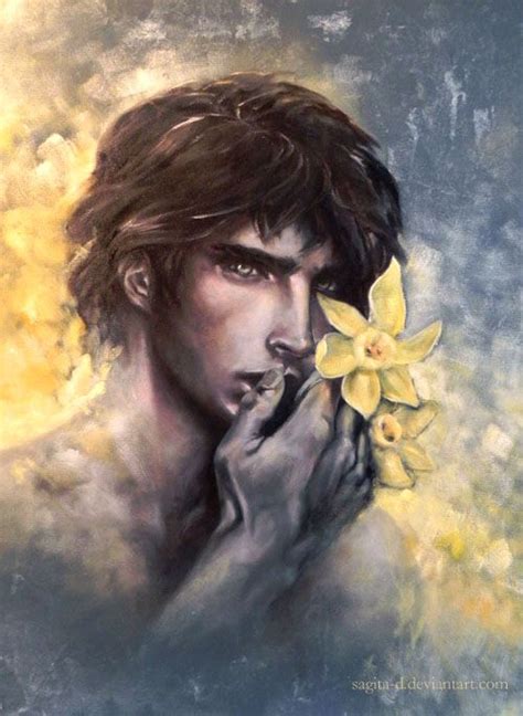 Narcissus By Sagita D On Deviantart Narcissus Greek And Roman