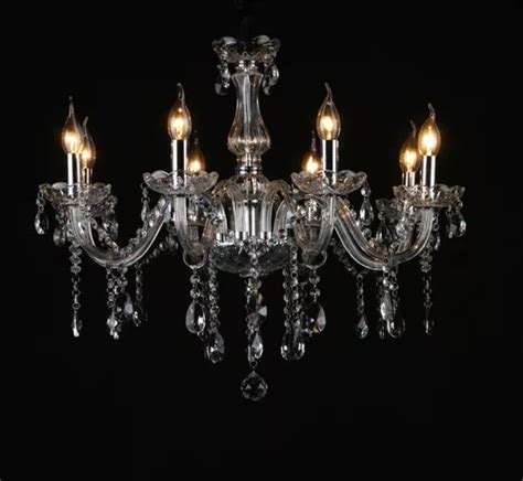 Candil De Cristal Candelabro De Techo D Gala Hq Luces Env O Gratis